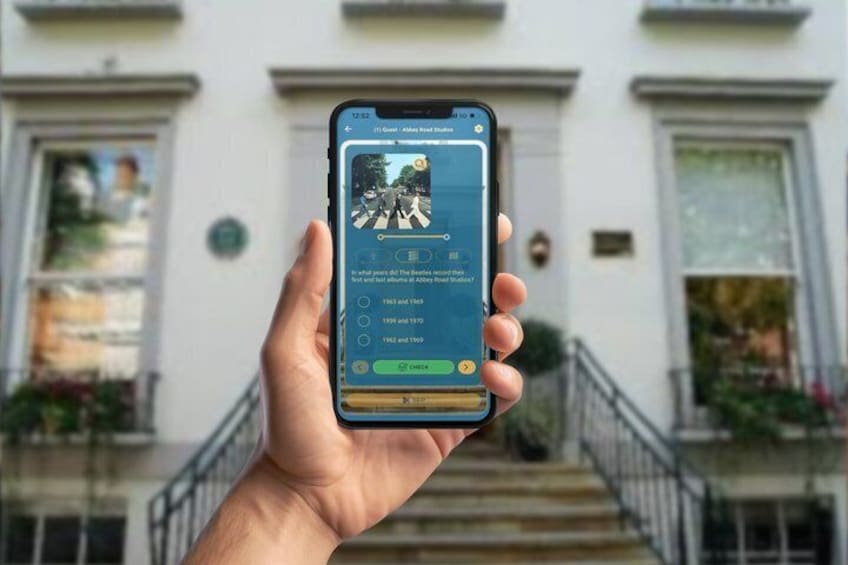 London Beatlemania GPS App Walking Tour Mobile Game 2