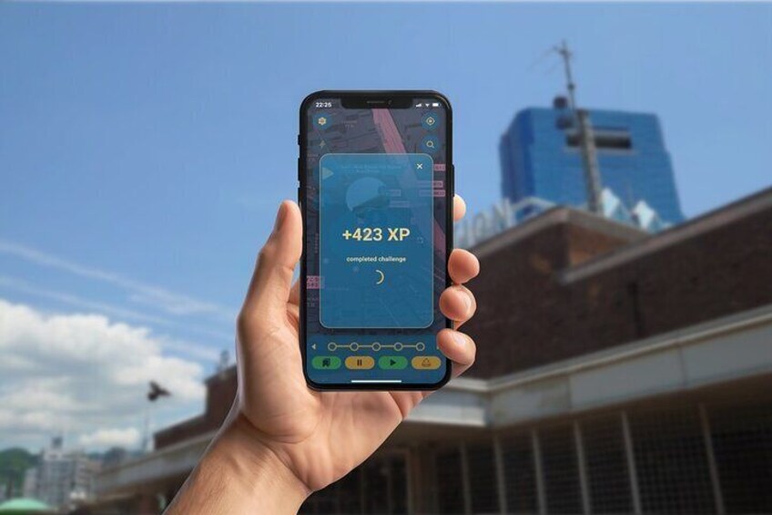 Classic Kobe GPS App Walking Tour Mobile Game 3