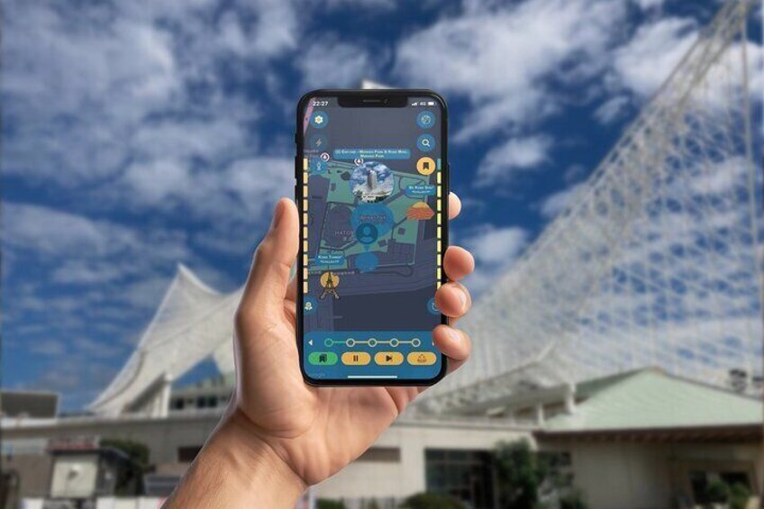 Classic Kobe GPS App Walking Tour Mobile Game 2