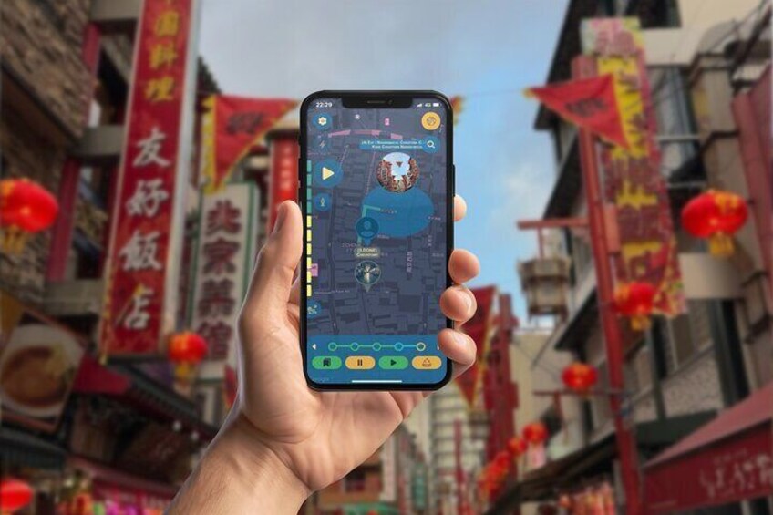 Classic Kobe GPS App Walking Tour Mobile Game 1