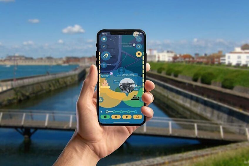 Rule Portsmouth GPS App Walking Tour Mobile Game 2