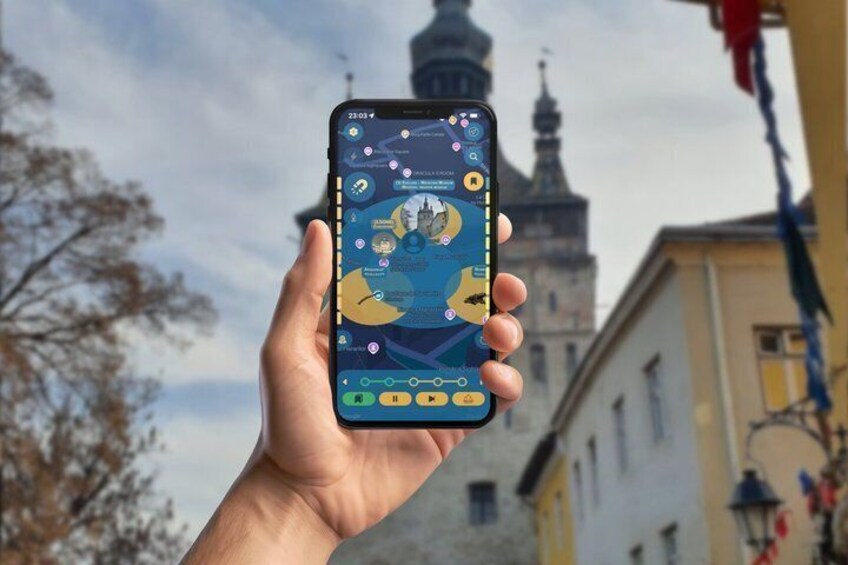 Sighișoara the Saxon Citadel GPS App Walking Tour Mobile Game 4