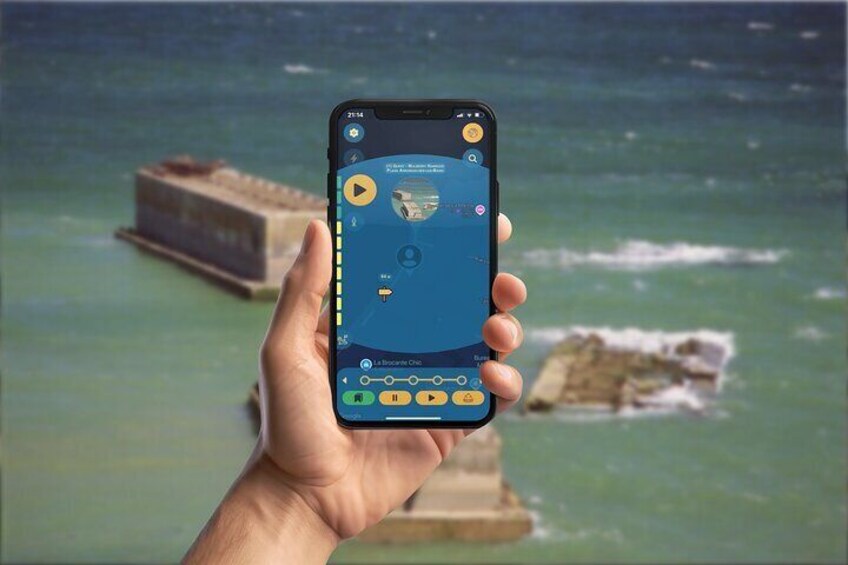 The Allied Landing GPS App Walking Tour Mobile Game 2