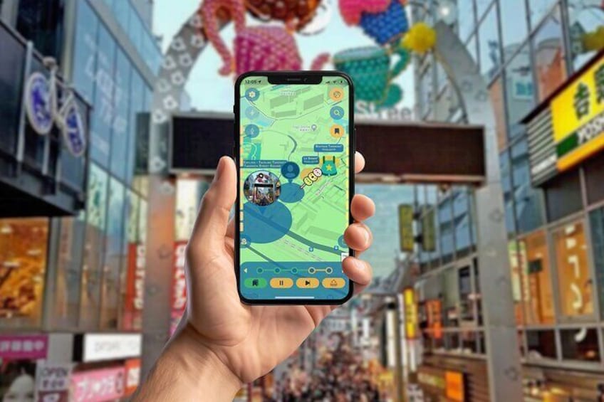 Shibuya Spheres GPS App Walking Tour Mobile Game 4