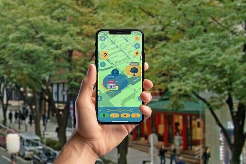 Shibuya Spheres GPS App Walking Tour Mobile Game 3