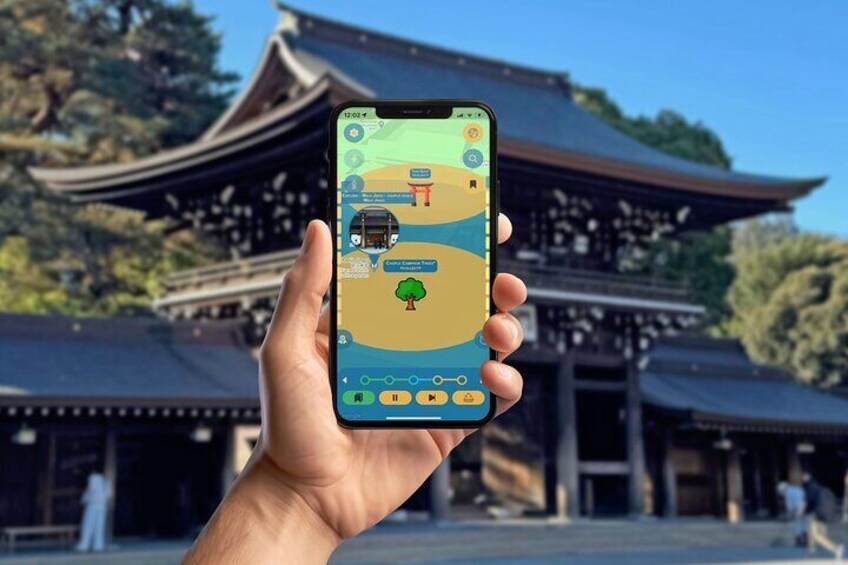 Shibuya Spheres GPS App Walking Tour Mobile Game 5