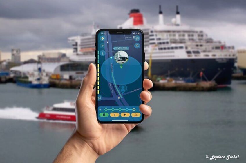 Titanic Secrets GPS App Walking Tour Mobile Game 1