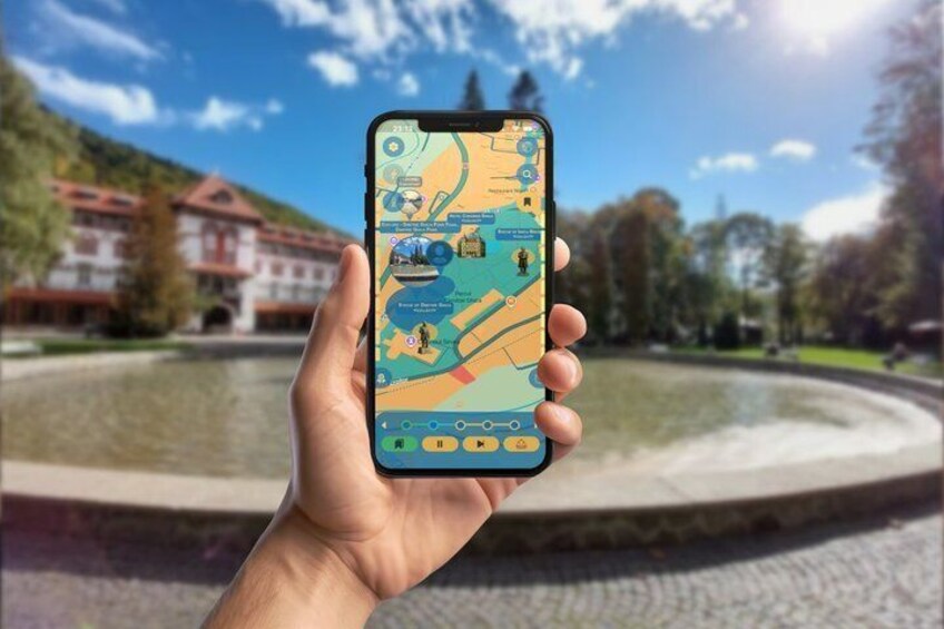 Sinaia Royal Summer Dream GPS App Walking Tour Mobile Game 5