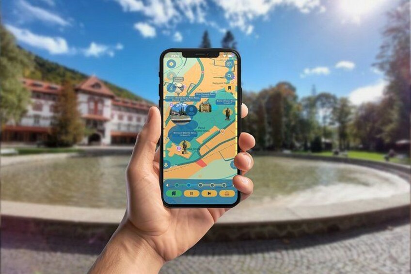 Sinaia Royal Summer Dream GPS App Walking Tour Mobile Game 5