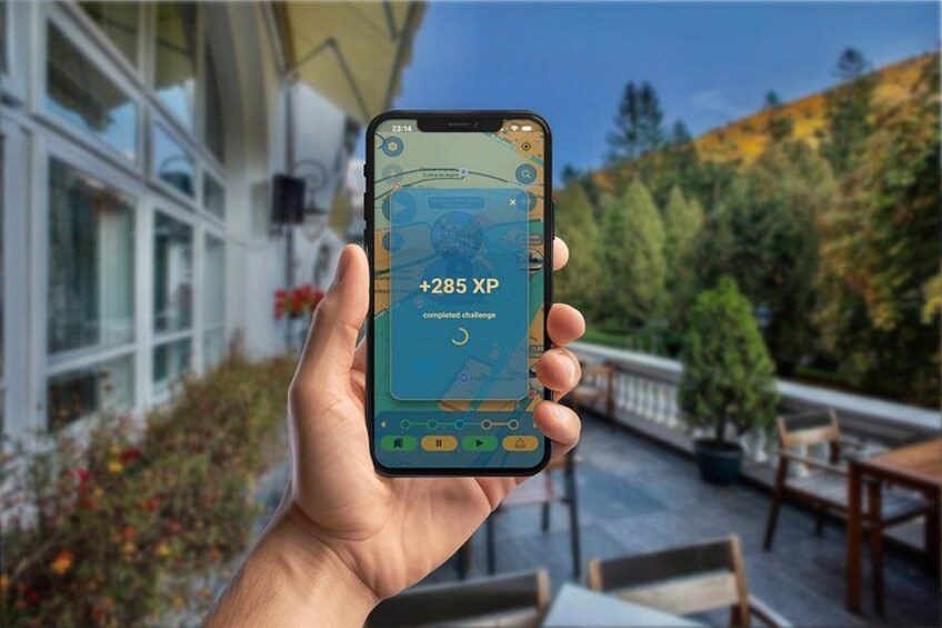 Sinaia Royal Summer Dream GPS App Walking Tour Mobile Game 3