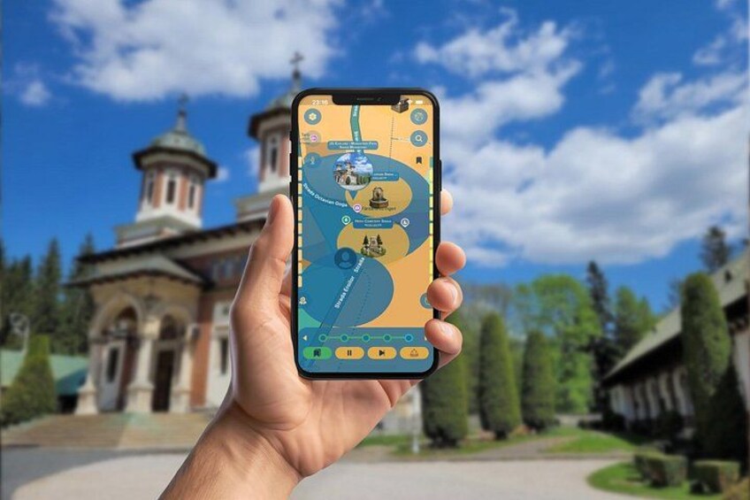 Sinaia Royal Summer Dream GPS App Walking Tour Mobile Game 2