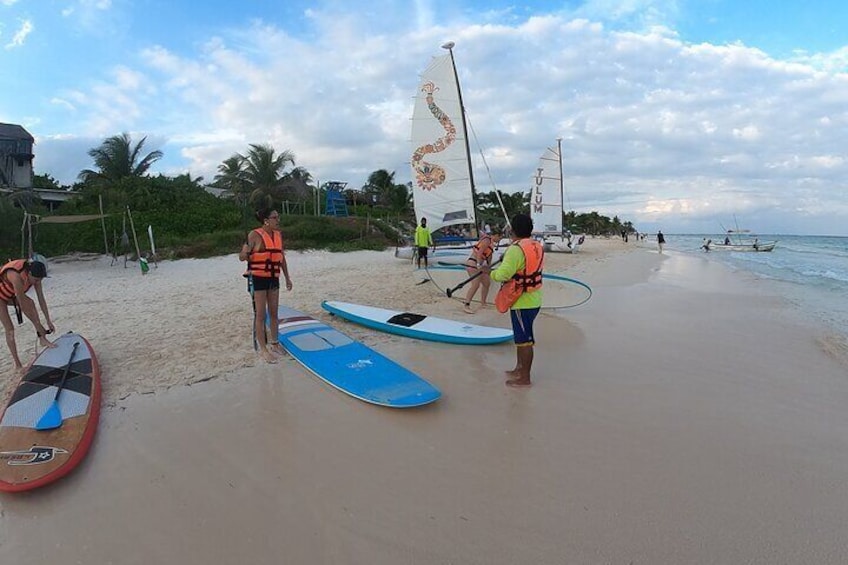 Stand Up Paddle Tour in Tulum 2