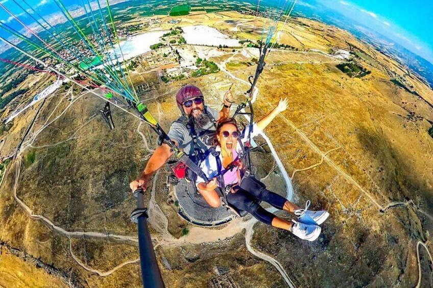 Pamukkale Travertines Special Paragliding 2