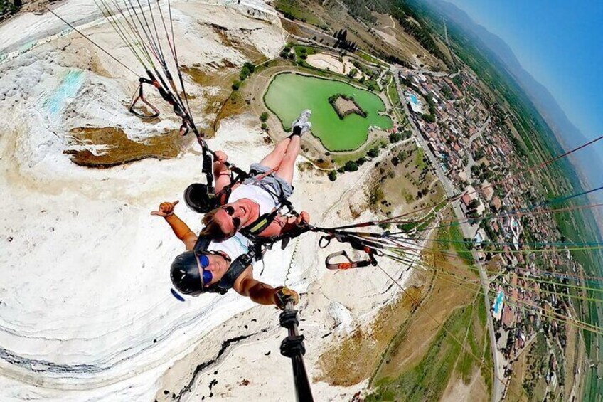 Pamukkale Travertines Special Paragliding 3