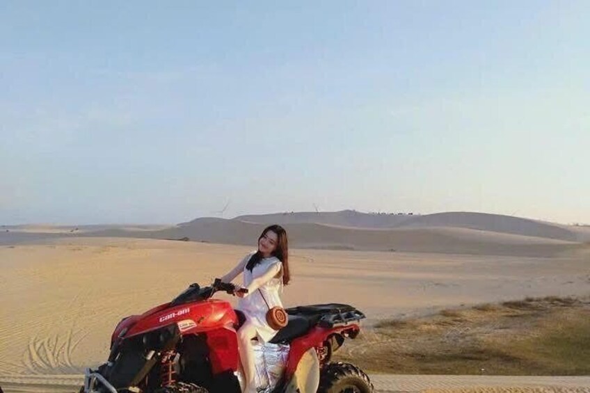 Private Mui Ne Sand Dunes Sightseeing Tour with ATV Ride Optional 3