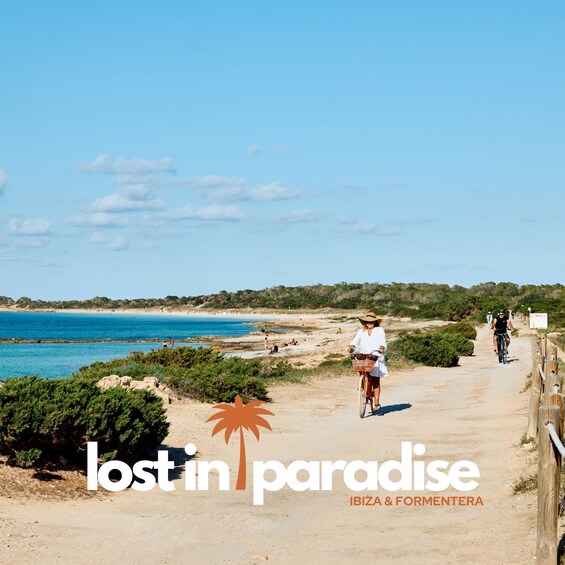 Picture 8 for Activity Ibiza: Formentera Boat Cruise, Bike Adventure & Sunset Party 4