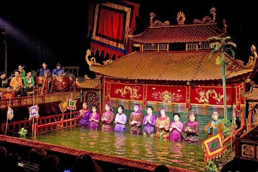 Water Puppet Show, Ho Chi Minh City Sightseeing Private Tour 3