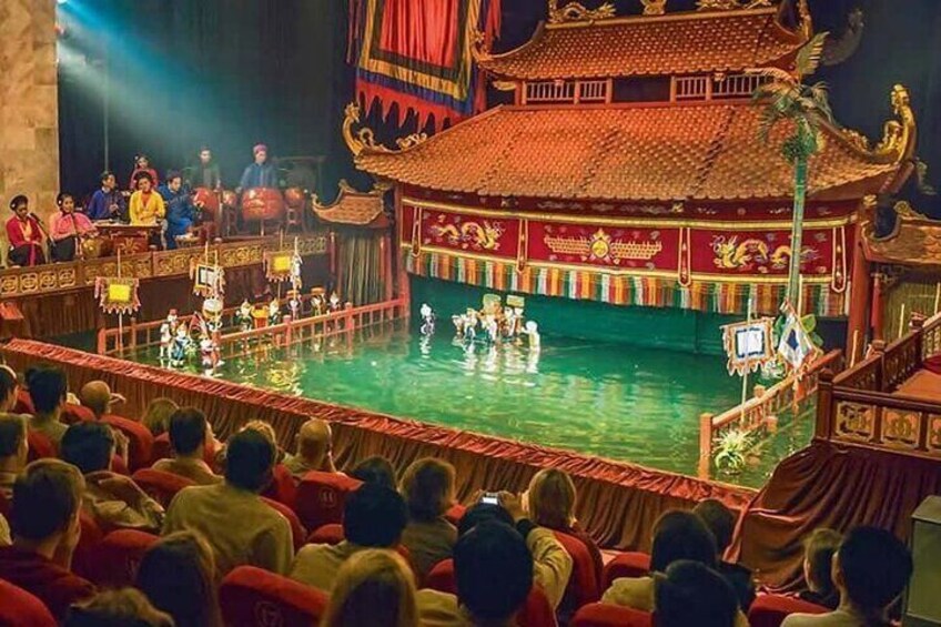 Water Puppet Show, Ho Chi Minh City Sightseeing Private Tour 1