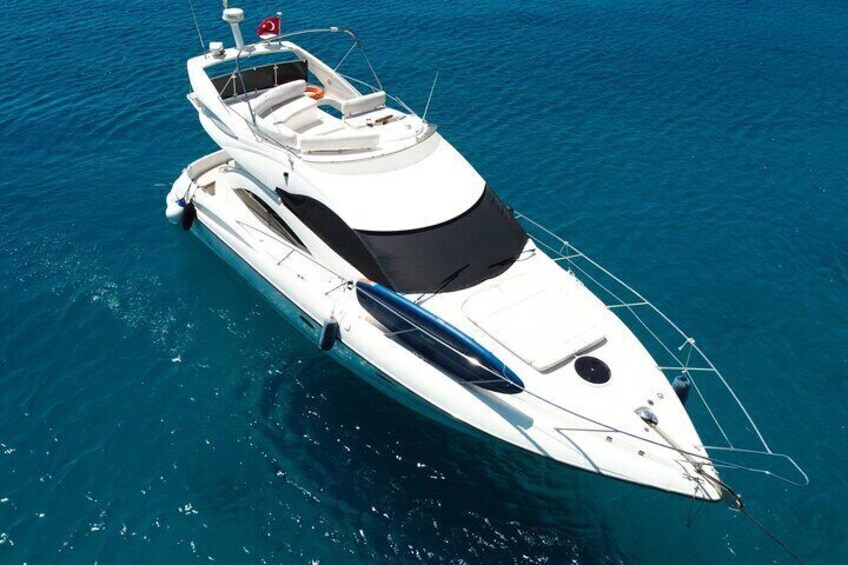 Private Luxury Yacht Sunset Cruise in Bodrum with Dinner 3 Hours 2