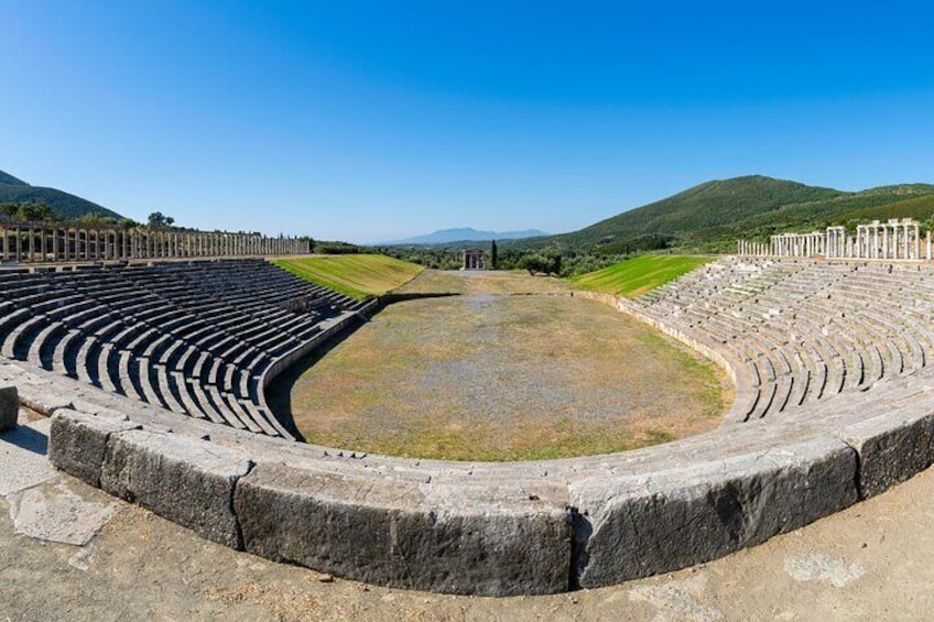 Step into one of the best-preserved ancient stadiums in Greece, where competitions once thrilled thousands of spectators. 1