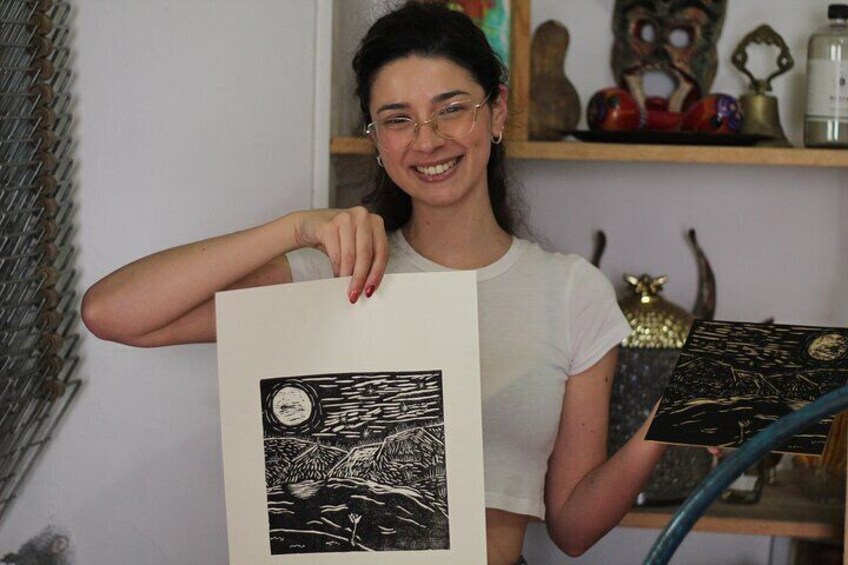 Print a work of art with a local artist for your home 1