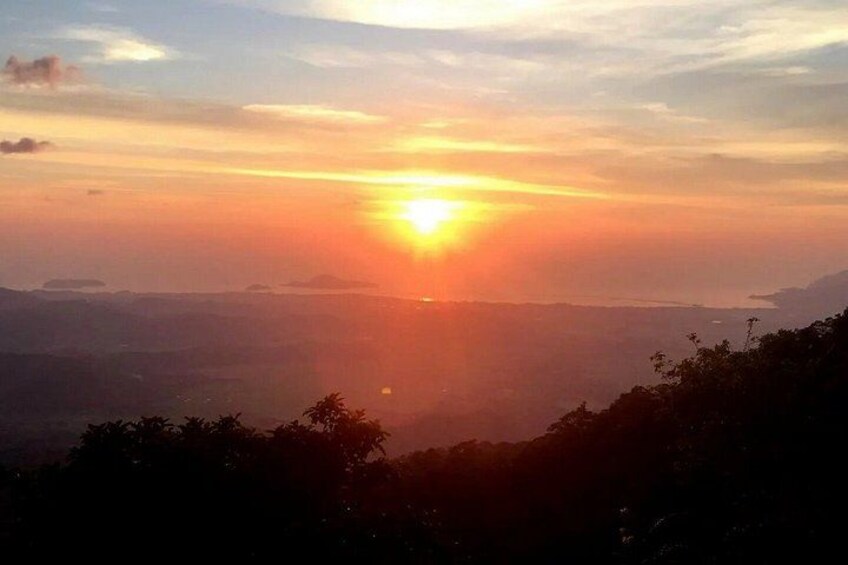 JungleWalla Langkawi Sunset View Peak of Mount Raya 1