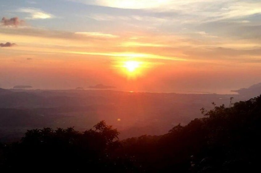 JungleWalla Langkawi Sunset View Peak of Mount Raya 1