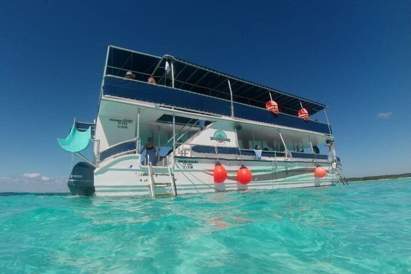 Cozumel Reefs and El Cielo Catamaran Tour with Slide 2