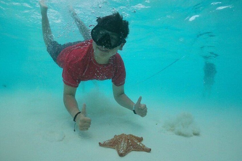 Cozumel Reefs and El Cielo Catamaran Tour with Slide 1