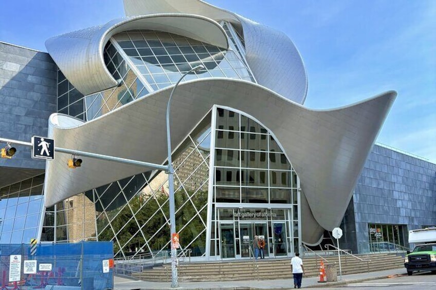 The Art Gallery of Alberta. An impressive building right at the heart of the city. 2