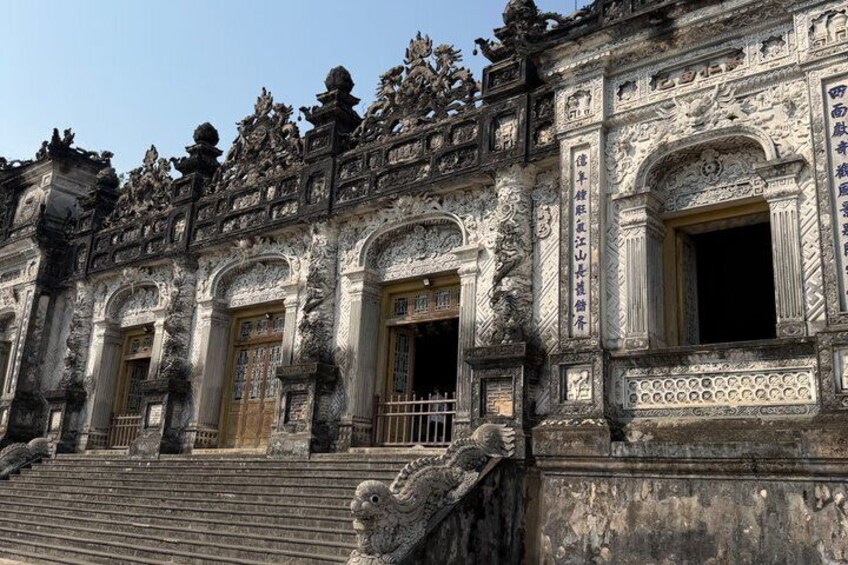 Hue Imperial City and Royal Tombs Scenic Tour With Hai Van Pass 5
