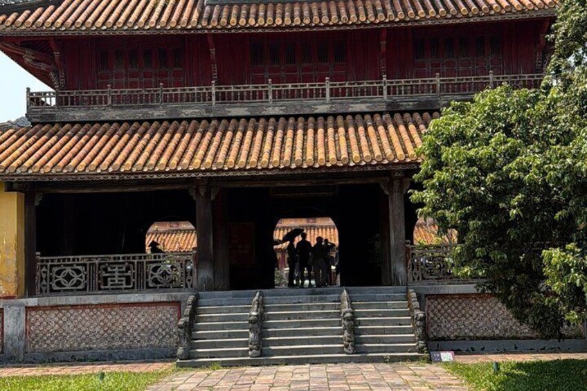 Hue Imperial City and Royal Tombs Scenic Tour With Hai Van Pass 4