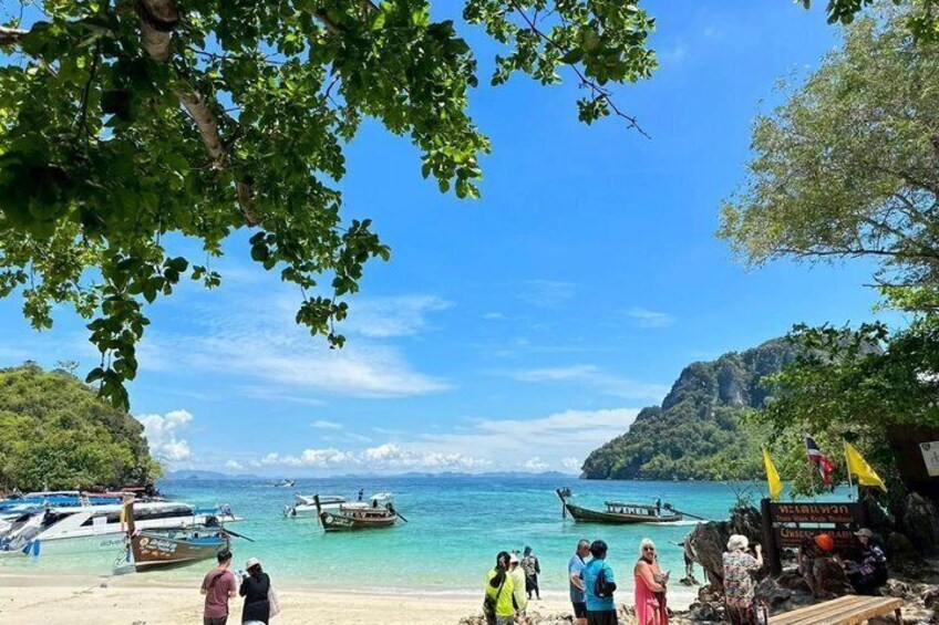 Krabi 4 Islands Day Trip by Longtail Boat or Speedboat 4