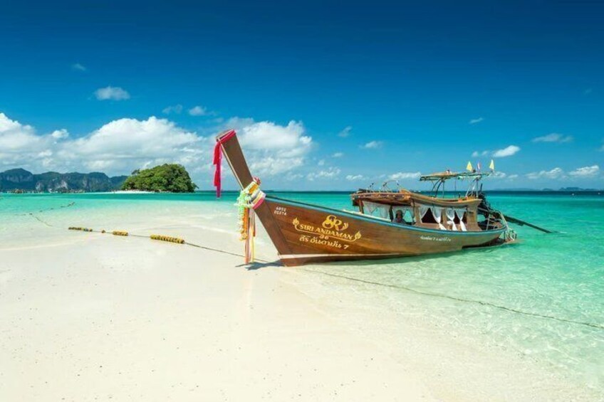 Krabi 4 Islands Day Trip by Longtail Boat or Speedboat 2