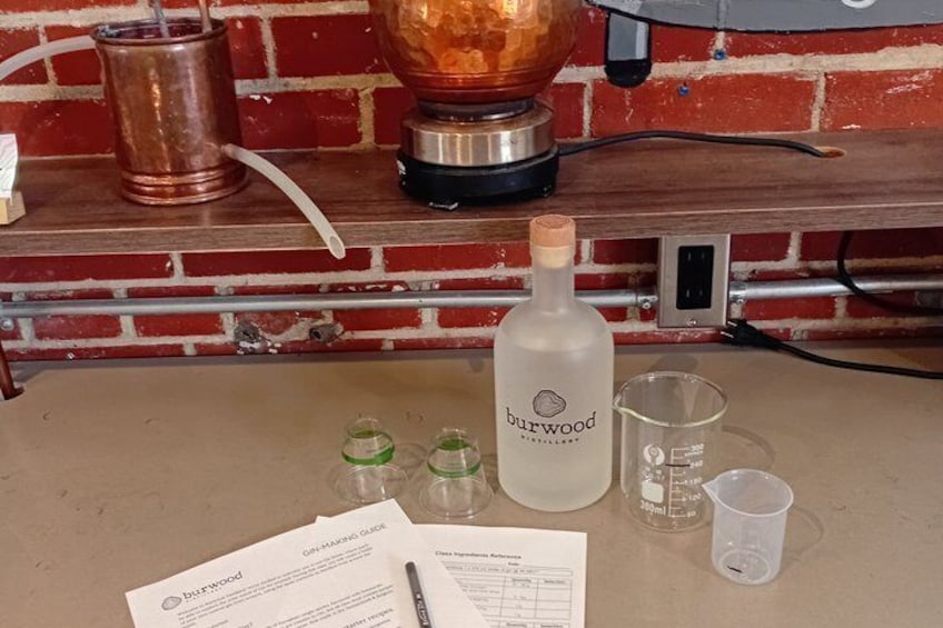 Craft Your Own Gin at Burwood Distillery 1