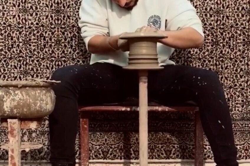 Cappadocia Pottery Making and drawing with local Masters 1