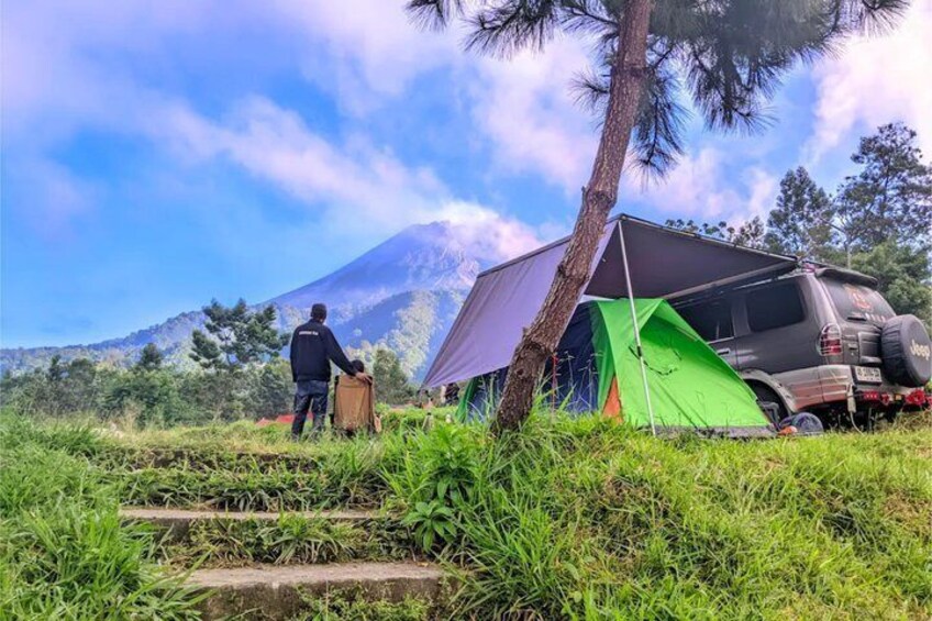 Merapi Volcano Overnight Camping Trip with Transfers 4
