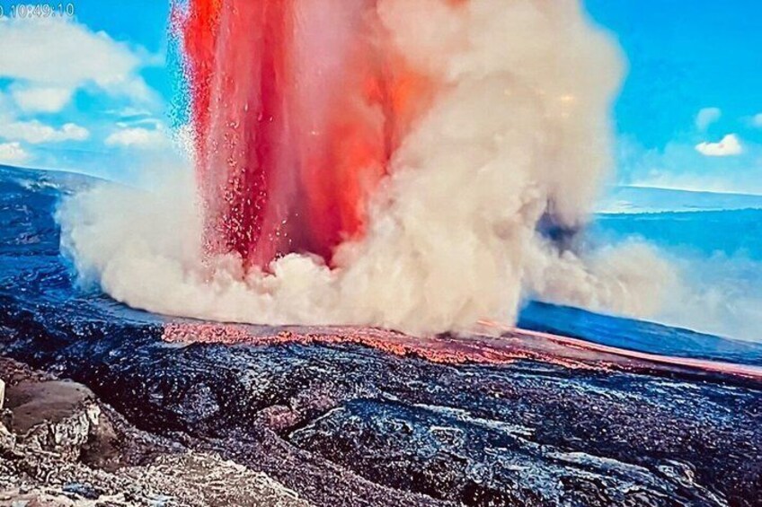 The Pele Express KILAUEA ONLY ERUPTION ROULETTE Tour 1