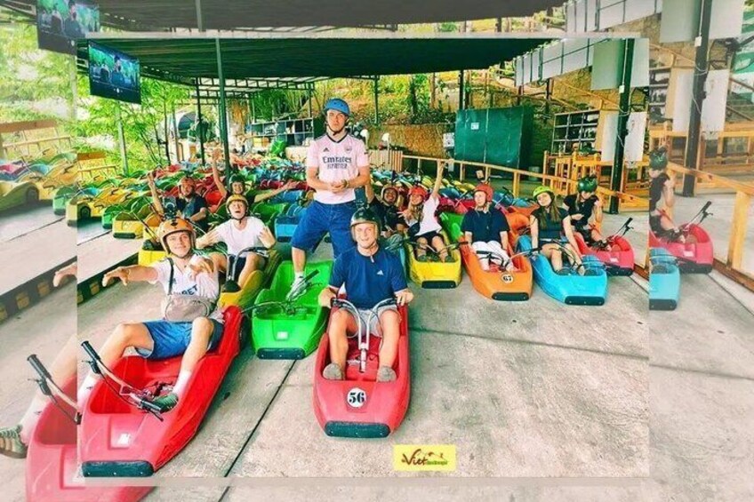 Da Lat Half-Day Adventure Luge Kart, Jungle Swing & Rainbow Slide 3