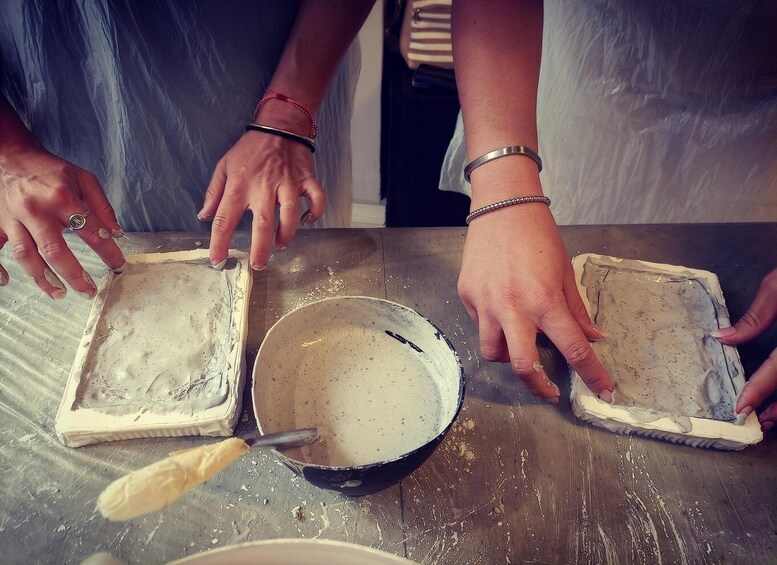 Plaster Casting Workshop near Ancient Olympia 1