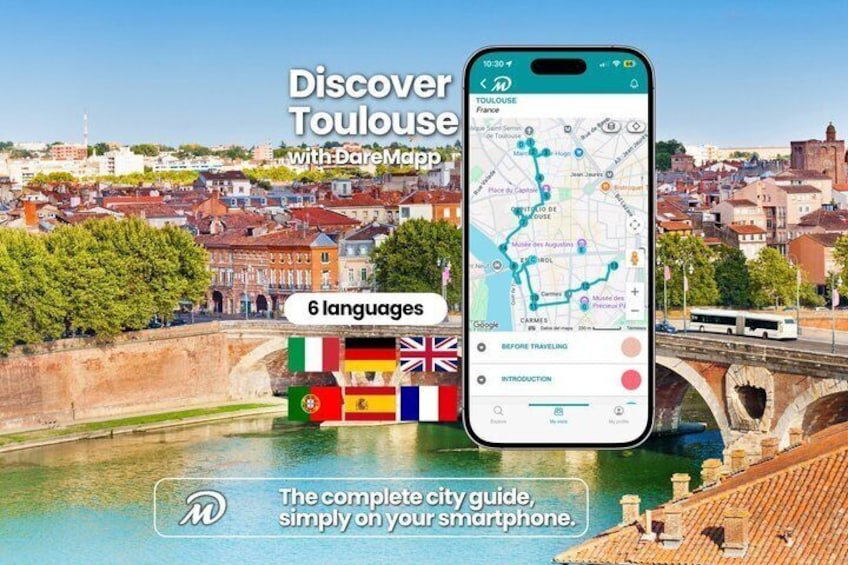 TOP Toulouse : Private Guided Tour with your mobile 1