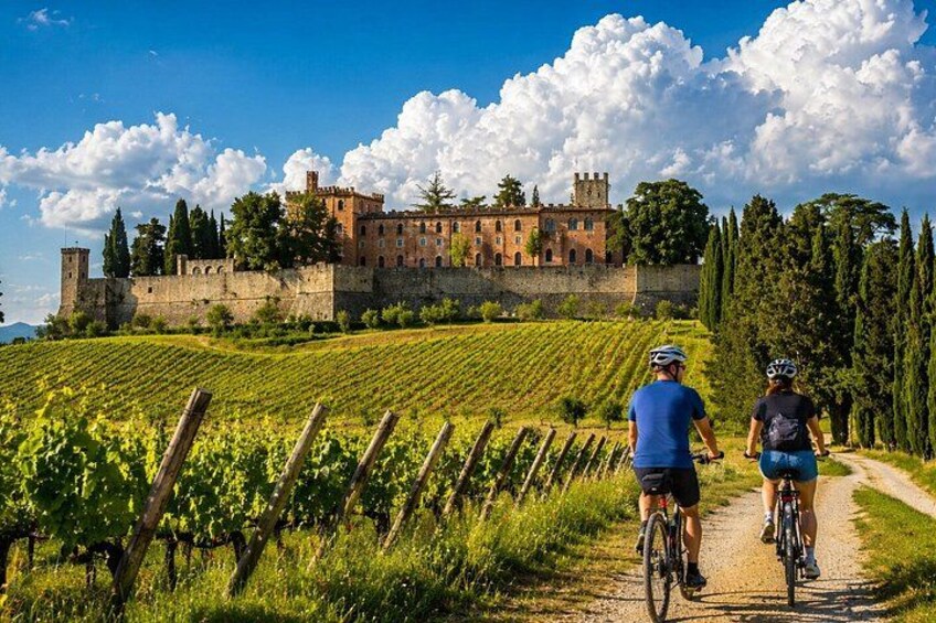 Castello di Brolio and Gaiole in Chianti eBike tour Virtual guided 1