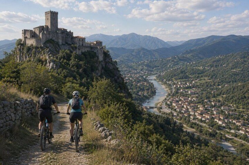 The Castles of Lunigiana ebike tour virtual guided 1