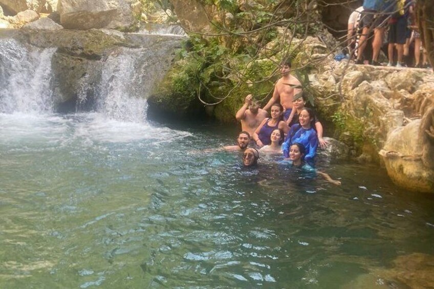 Akchour Waterfalls and God Bridge Guided Hike with Sancho 5
