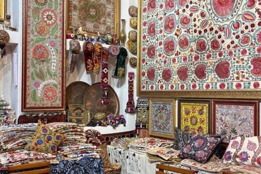 Bukhara Suzani Embroidery Workshop and Cultural Exploration 5