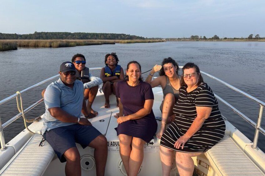 Evening Cruise Around Remote Tidal Salt Marsh 5