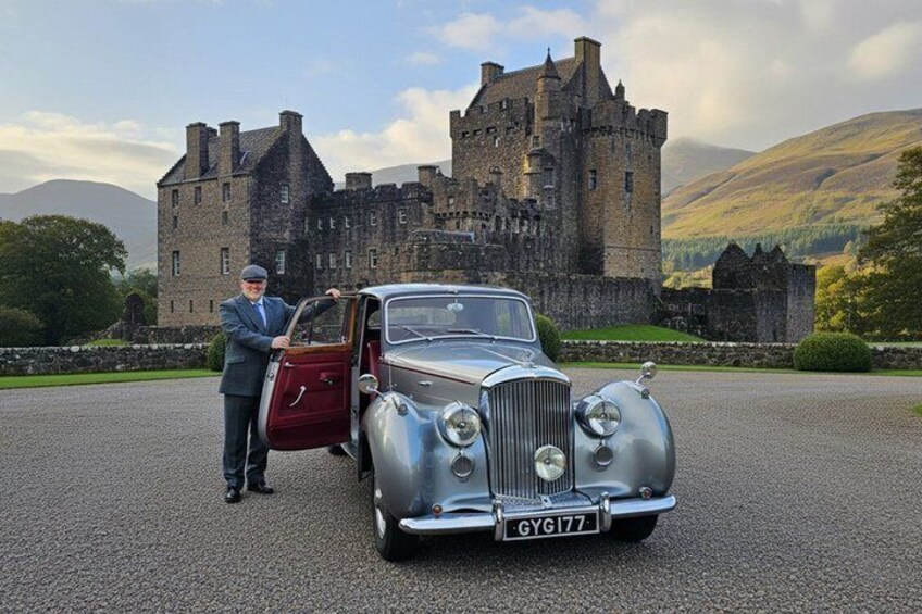 Glencoe Visitor Centre Classic Car Tour 1