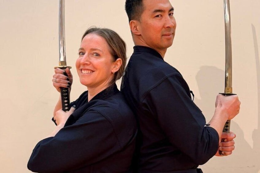 Private Samurai Training at a Tokyo Temple with Master Koshiro 3