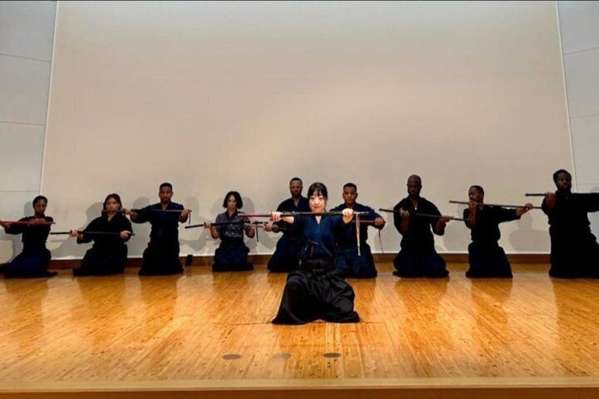 Private Samurai Training at a Tokyo Temple with Master Koshiro 4