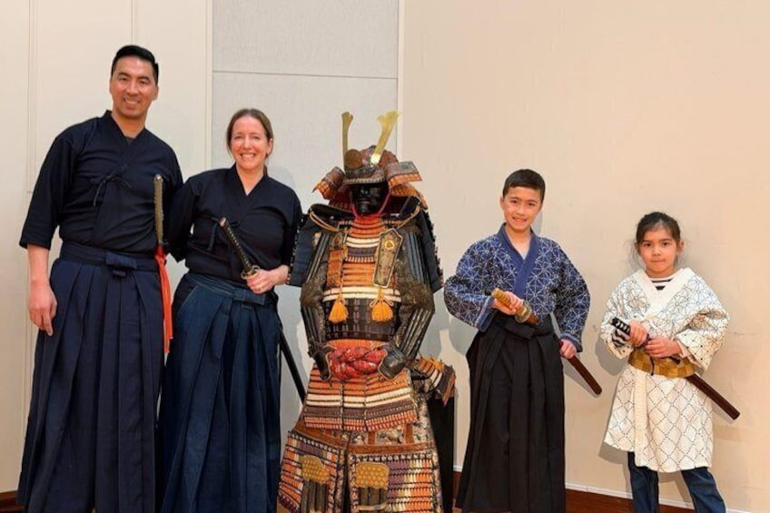 Private Samurai Training at a Tokyo Temple with Master Koshiro 2